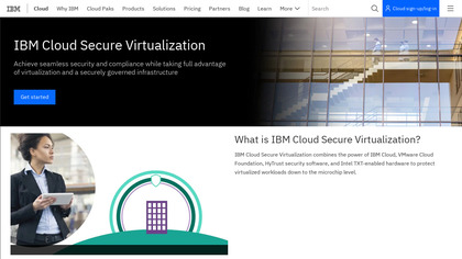IBM Secure Virtualization image