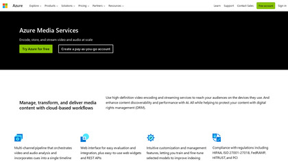Azure Media Services image