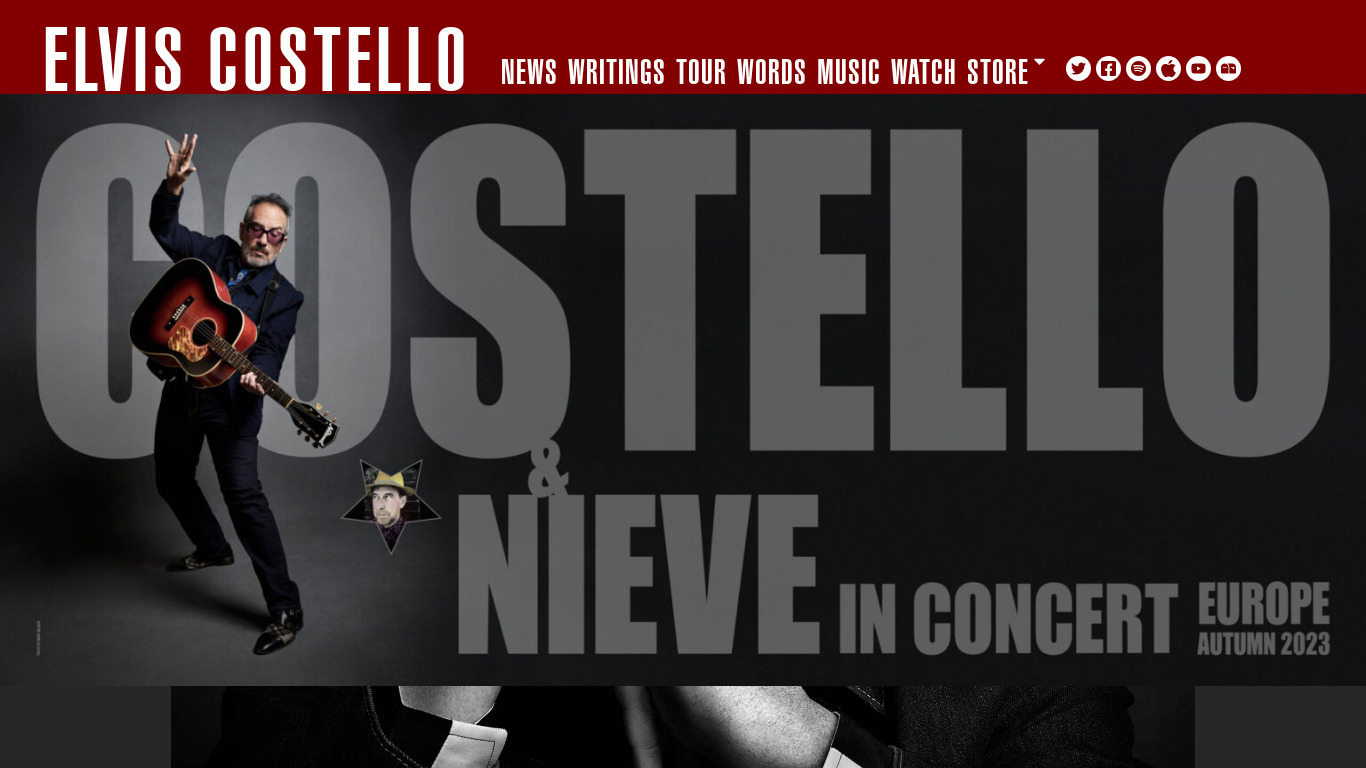 Costello Landing page