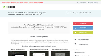 ByteScout Text Recognition SDK image