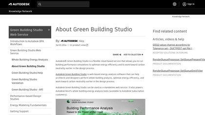 Autodesk Green Building Studio image