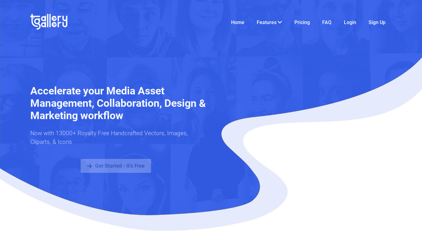 Tallery Gallery Landing Page