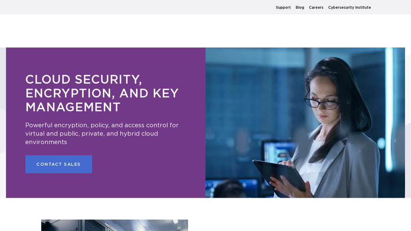 HyTrust Cloud Control Landing Page