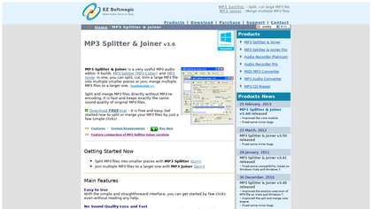MP3 Splitter & Joiner image