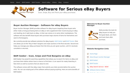 Buyer Auction Manager (BAM) image