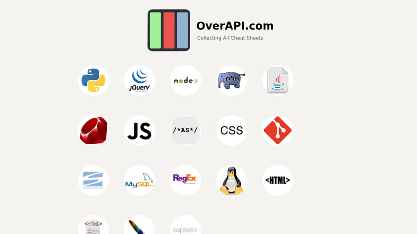 OverAPI Landing Page