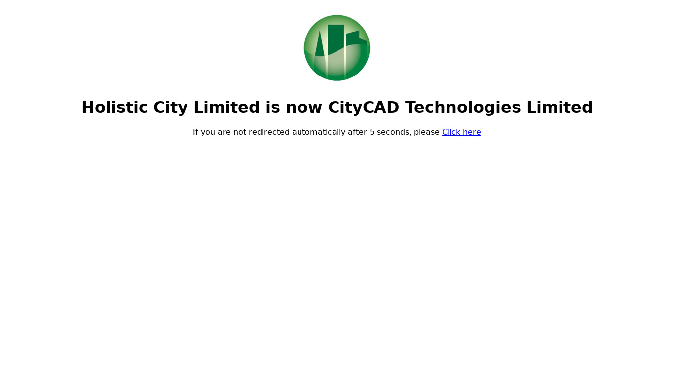 citycad Landing page