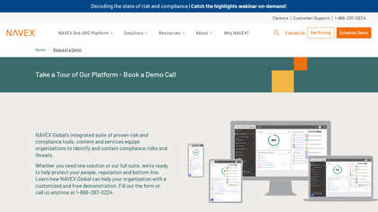 NAVEX Global Compliance Management Platform image