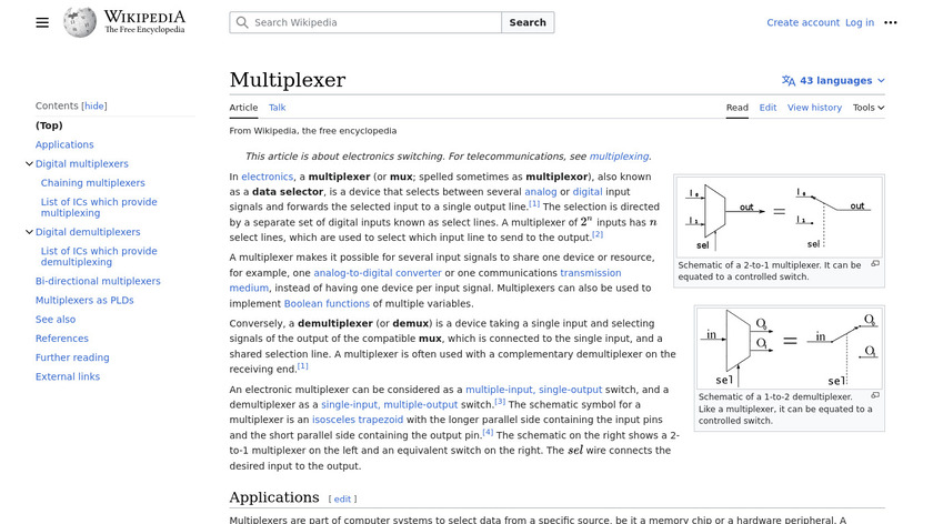 MULTIplxer Landing Page