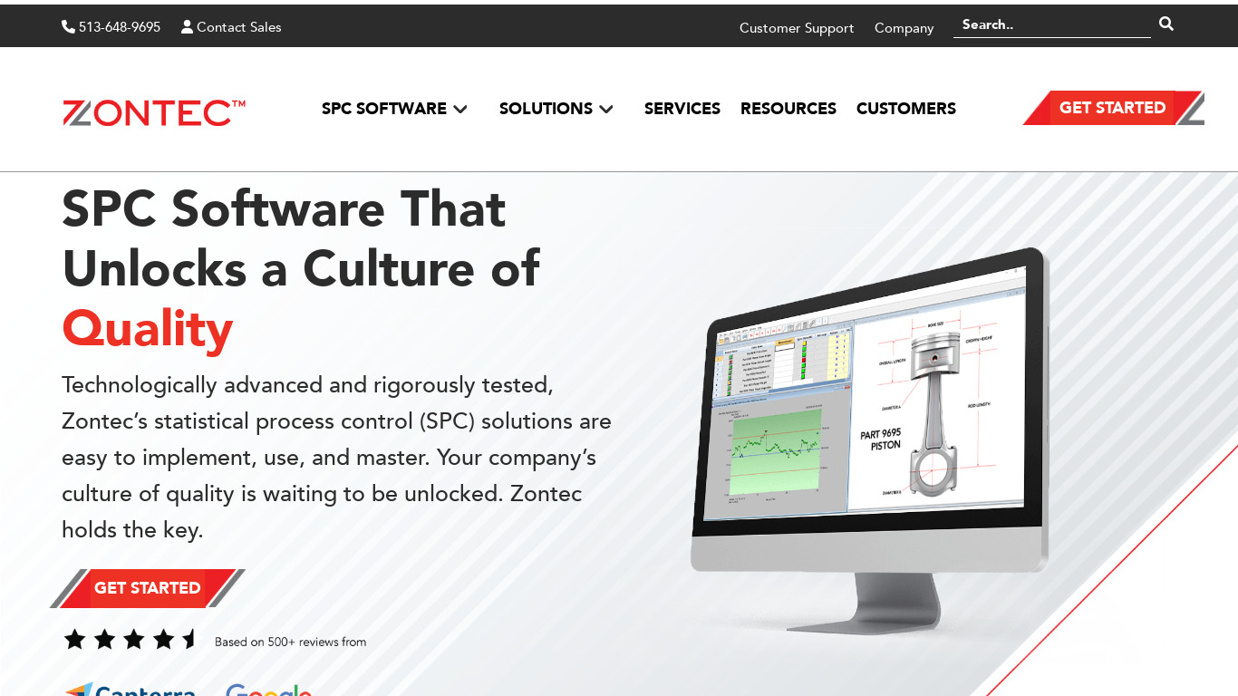 SynergySPC Landing page