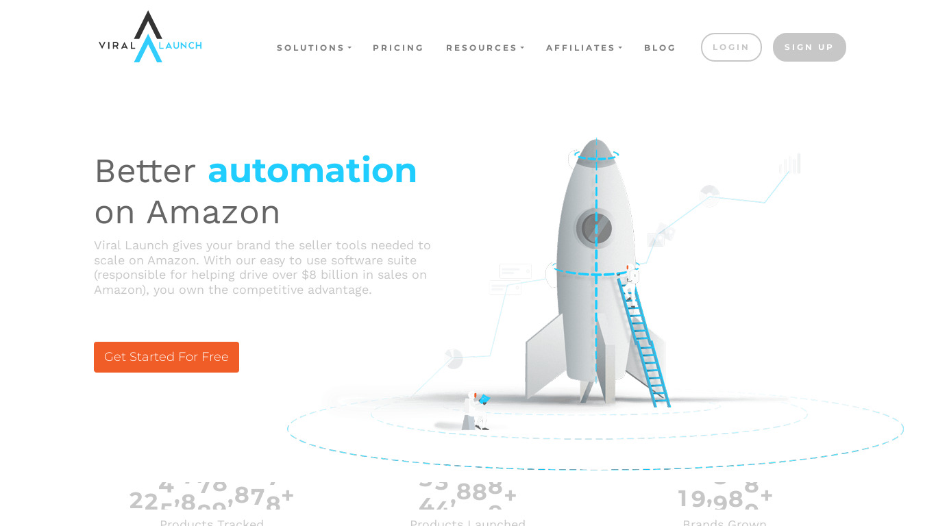 Viral Launch Landing page
