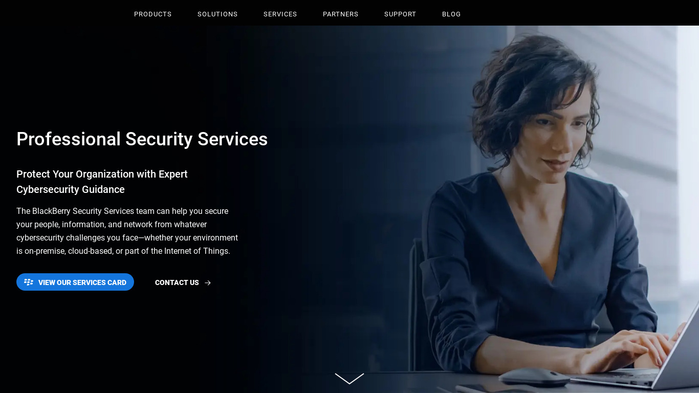 Cylance Consulting Landing page