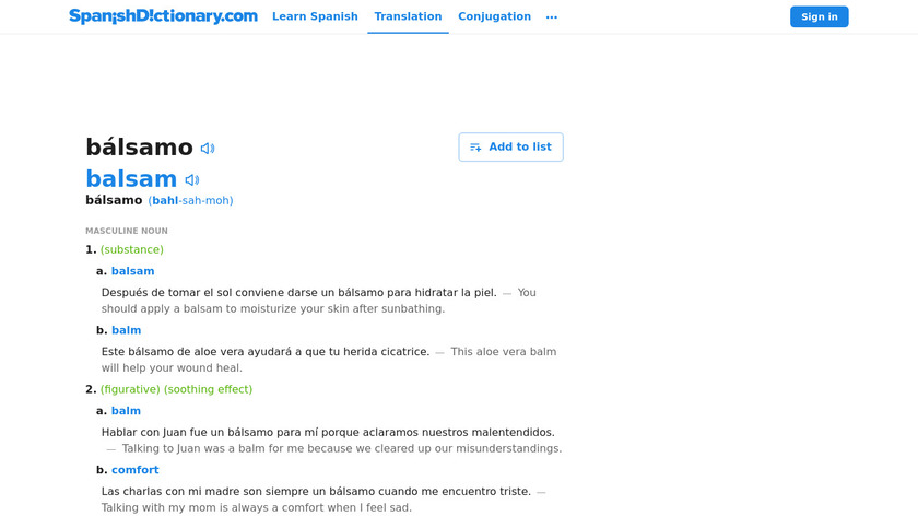 Balsamo Landing Page