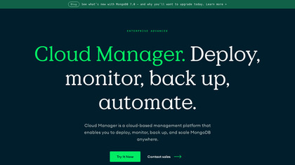 MongoDB Cloud Manager image