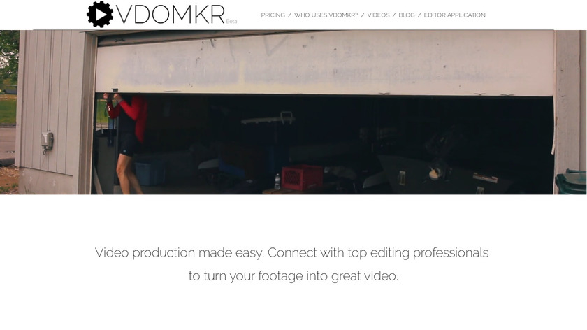 VDOMKR Landing Page