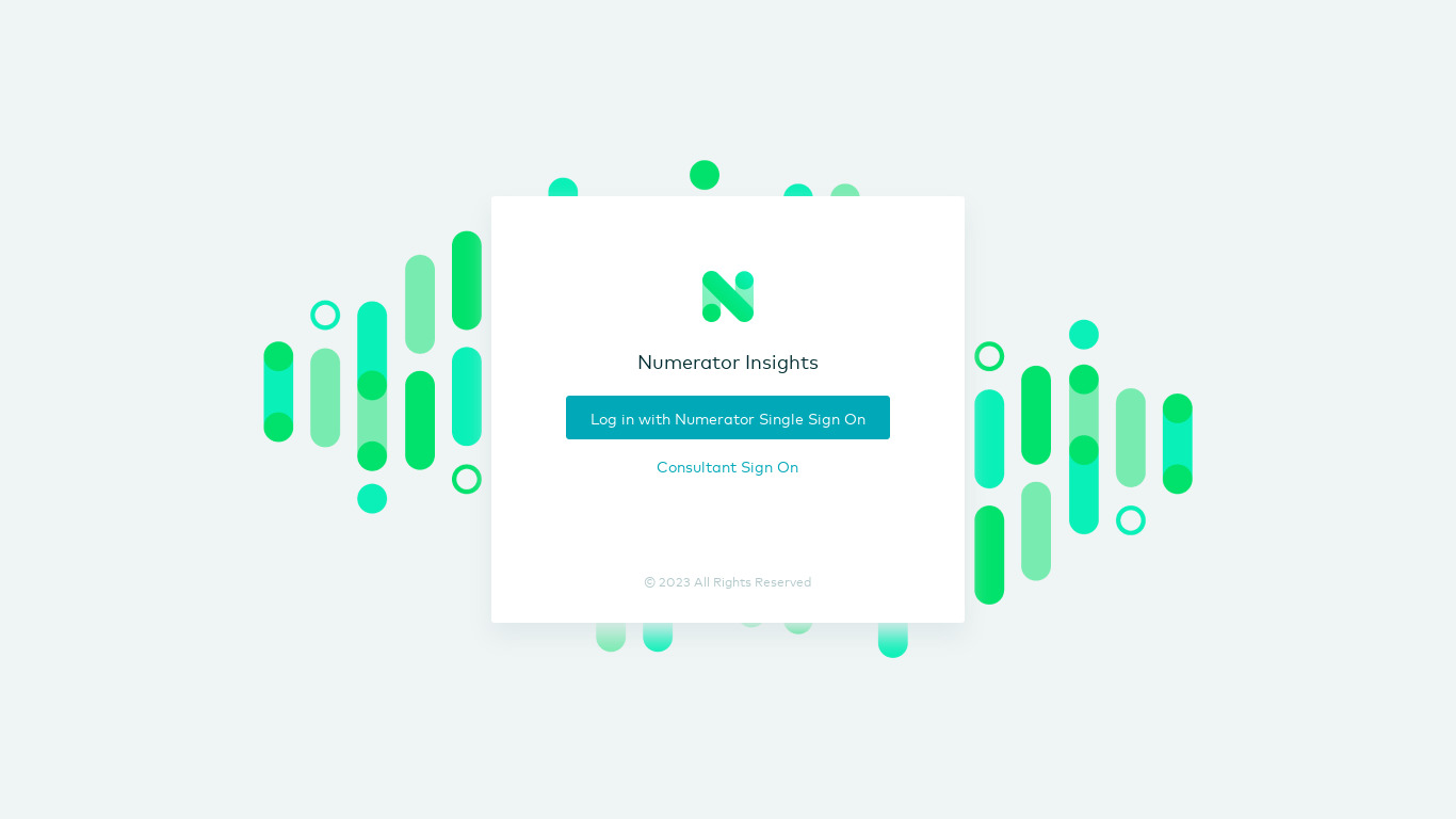 Numerator Insights (formerly InfoScout Insights) Landing page
