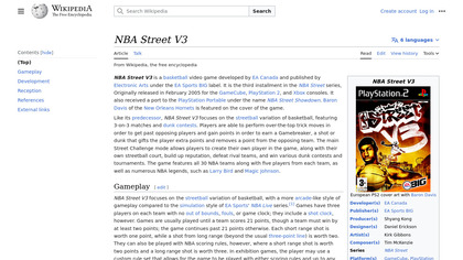 NBA Street V3 image