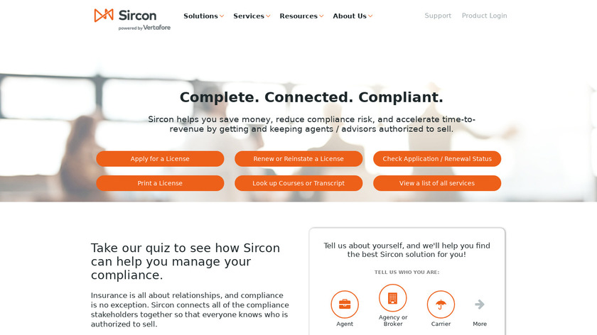 Sircon Landing Page