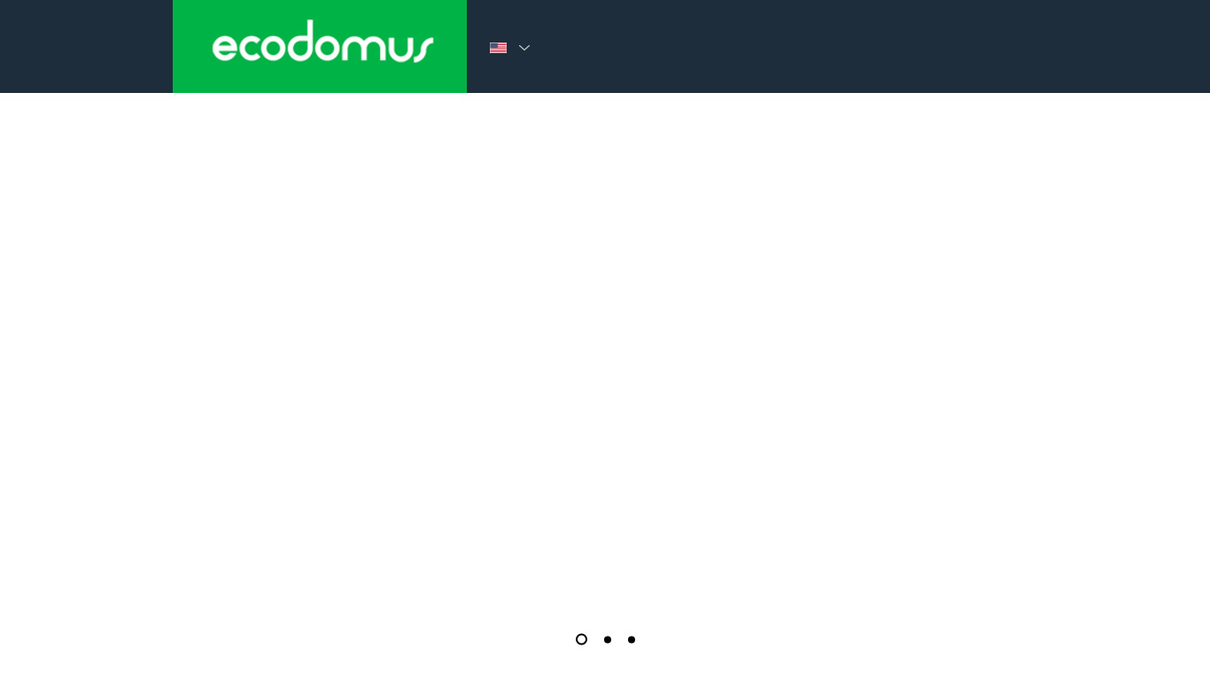 EcoDomus Landing page