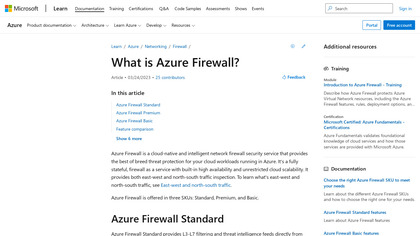 Azure Firewall image