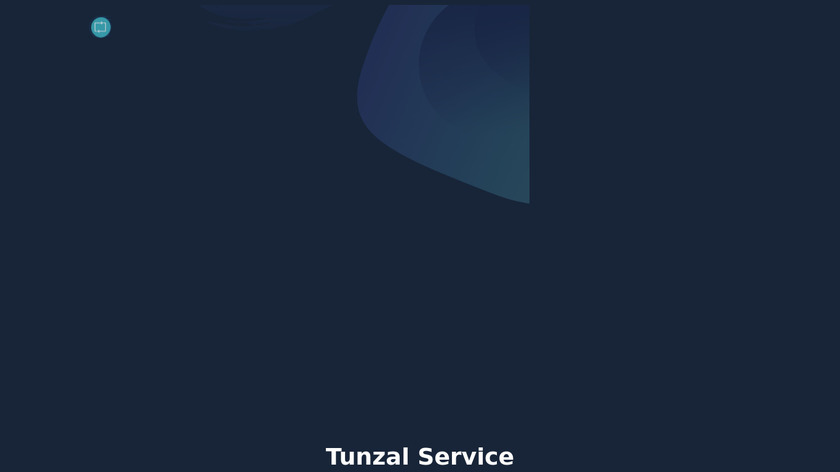 Tunzal Landing Page