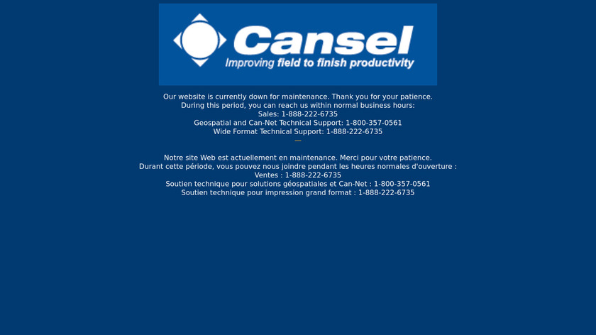 Cansel Landing Page