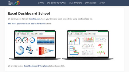 Excel Dashboard School image