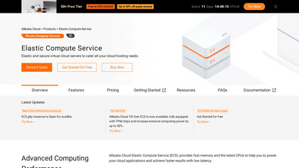 Alibaba Elastic Compute Service image