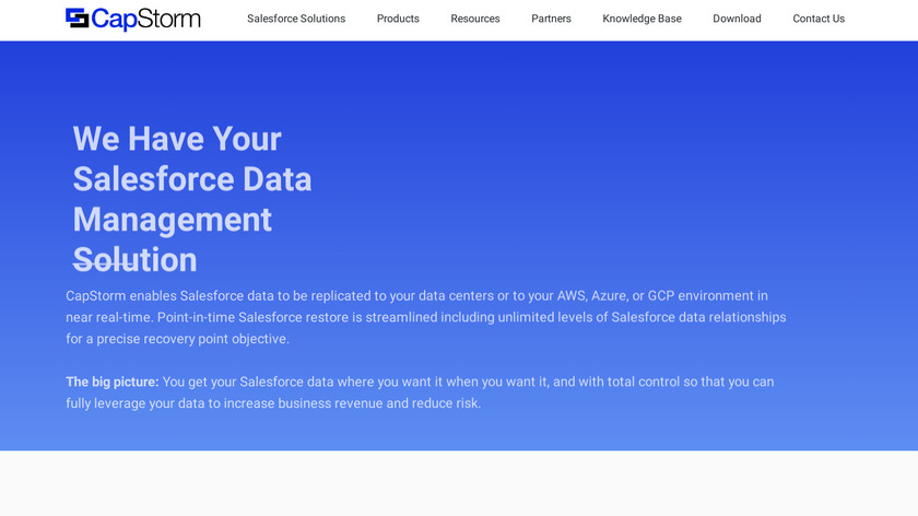 CopyStorm Landing Page