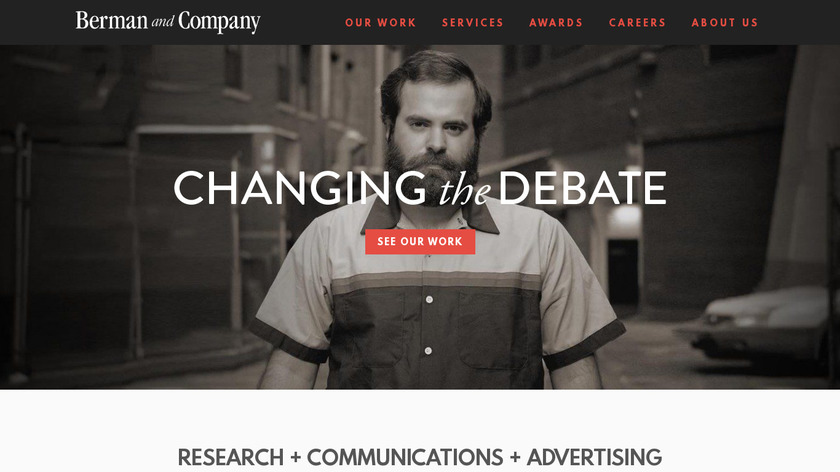 Berman and Company Landing Page