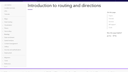 GIS Routing image