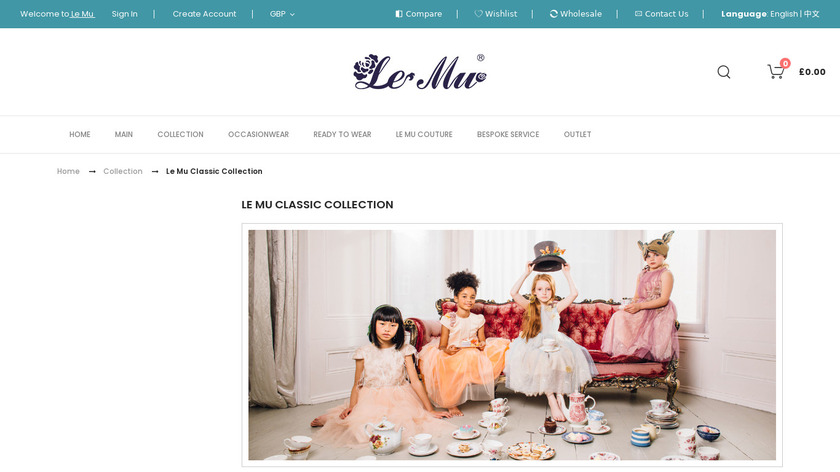 Mu Classic Landing Page