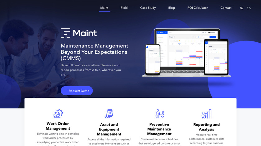 Lena Maint Landing Page