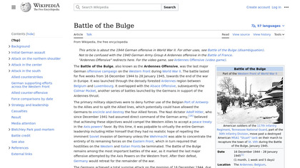 Battle of the Bulge image