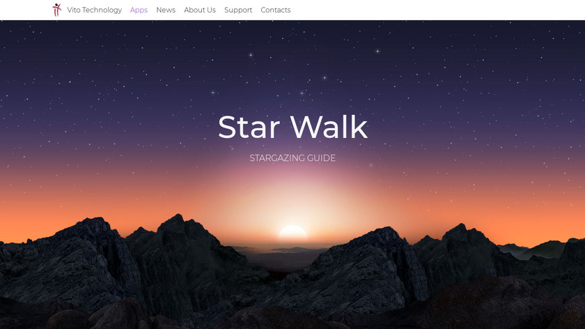 Star Walk Landing Page