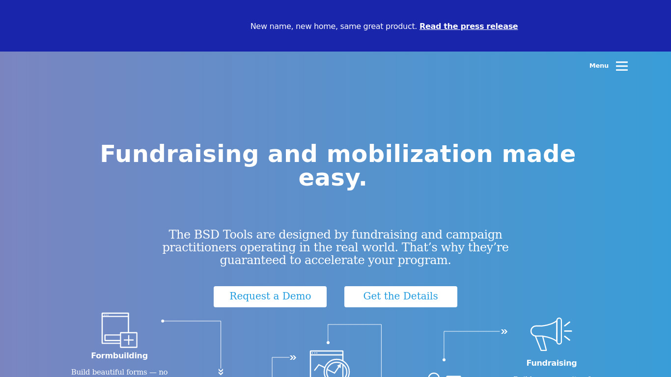 BSD Tools Landing page