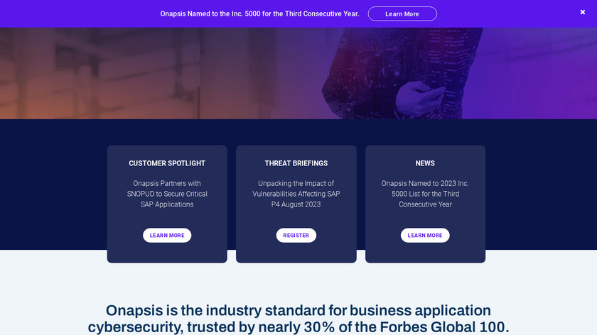 Virtual Forge Security Suite Landing Page