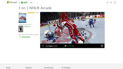 3 on 3 NHL Arcade image