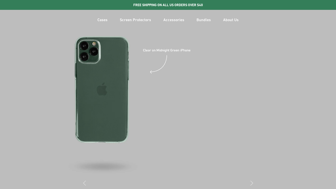 Peel for iPhone 11 Pro Landing page