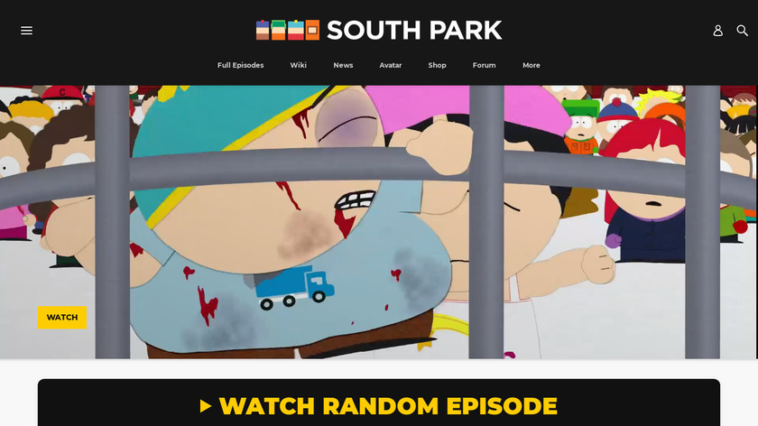 South Park (video game) Landing Page