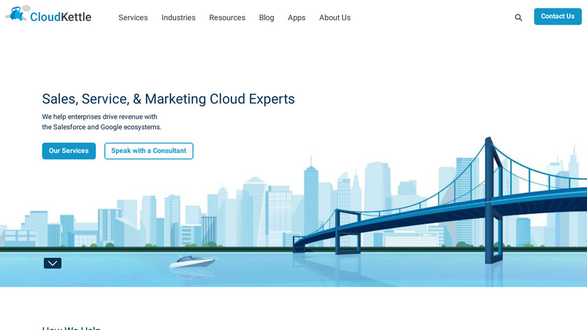 CloudKettle Landing Page