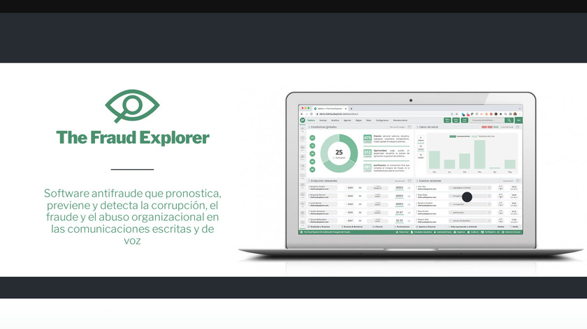 The Fraud Explorer Landing Page
