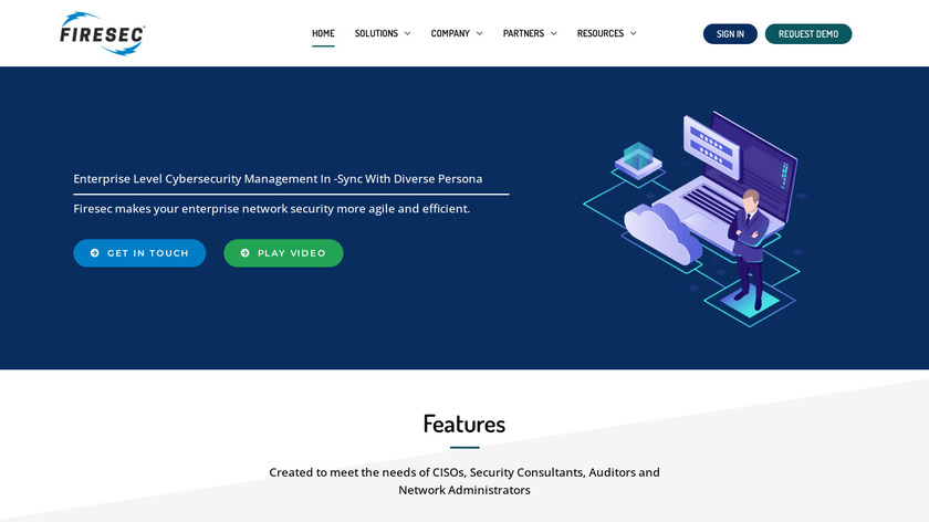 Firesec Landing Page