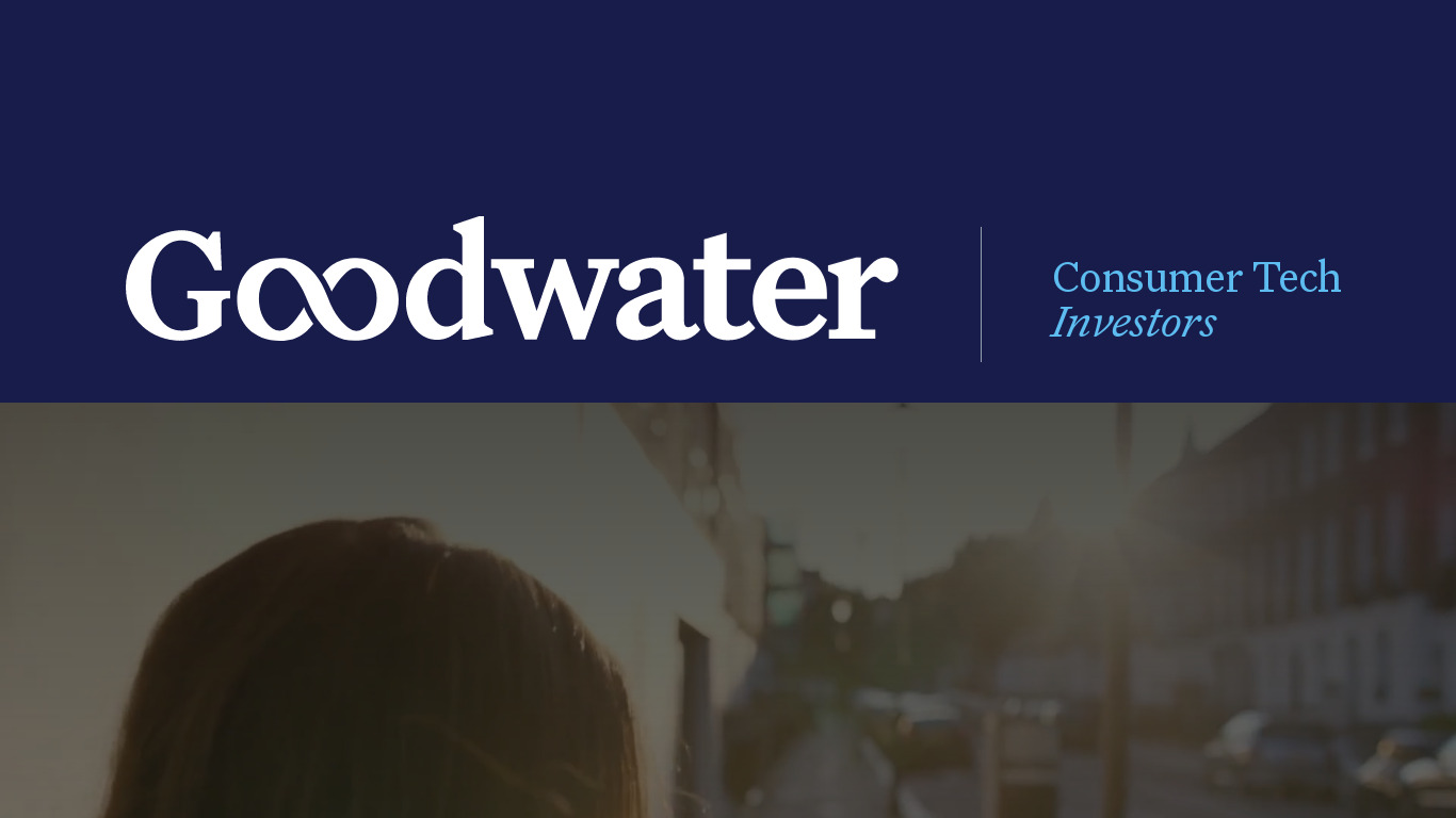 Goodwater Index Landing page