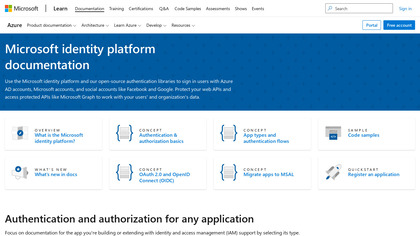 Azure Active Directory for Developers image