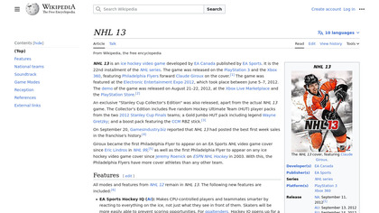 NHL 13 image