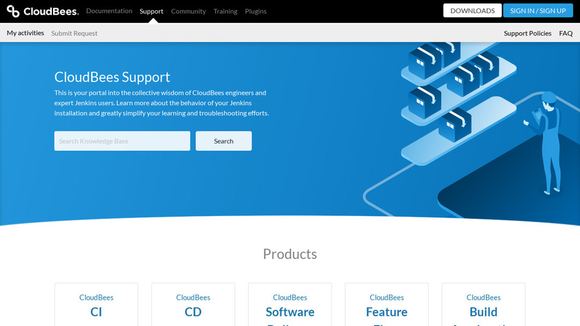CloudBees Jenkins Support Landing Page