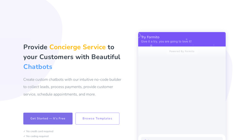 Formito Landing Page