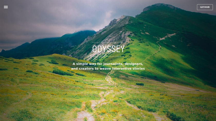 Oddysey Landing Page