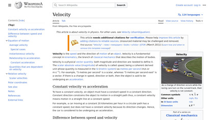 Velocity Standard image